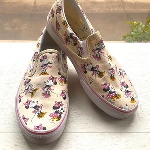 RARE!! Disney x VANS Vintage Minnie Mouse Slip-Ons